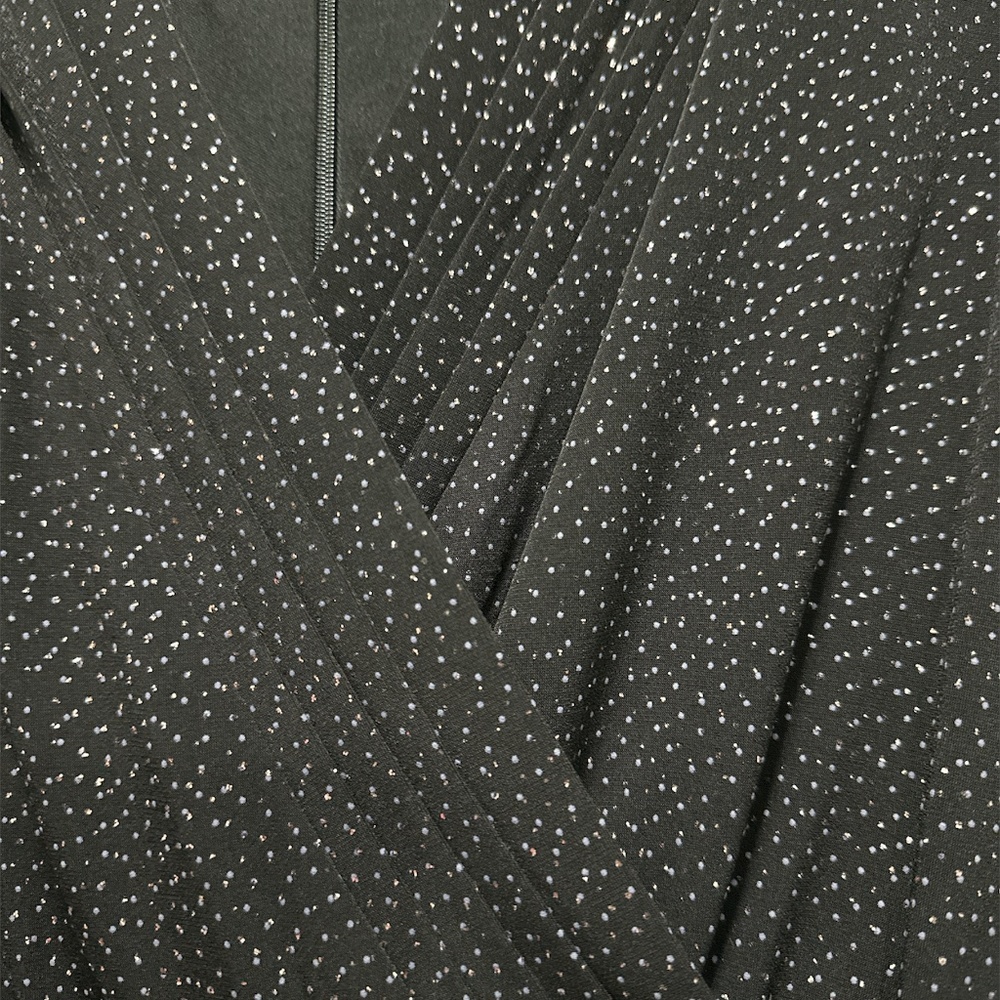 Jumpsuit | Black Sparkle | Donna Ricco New York - Size 14 - Picture 6 of 9